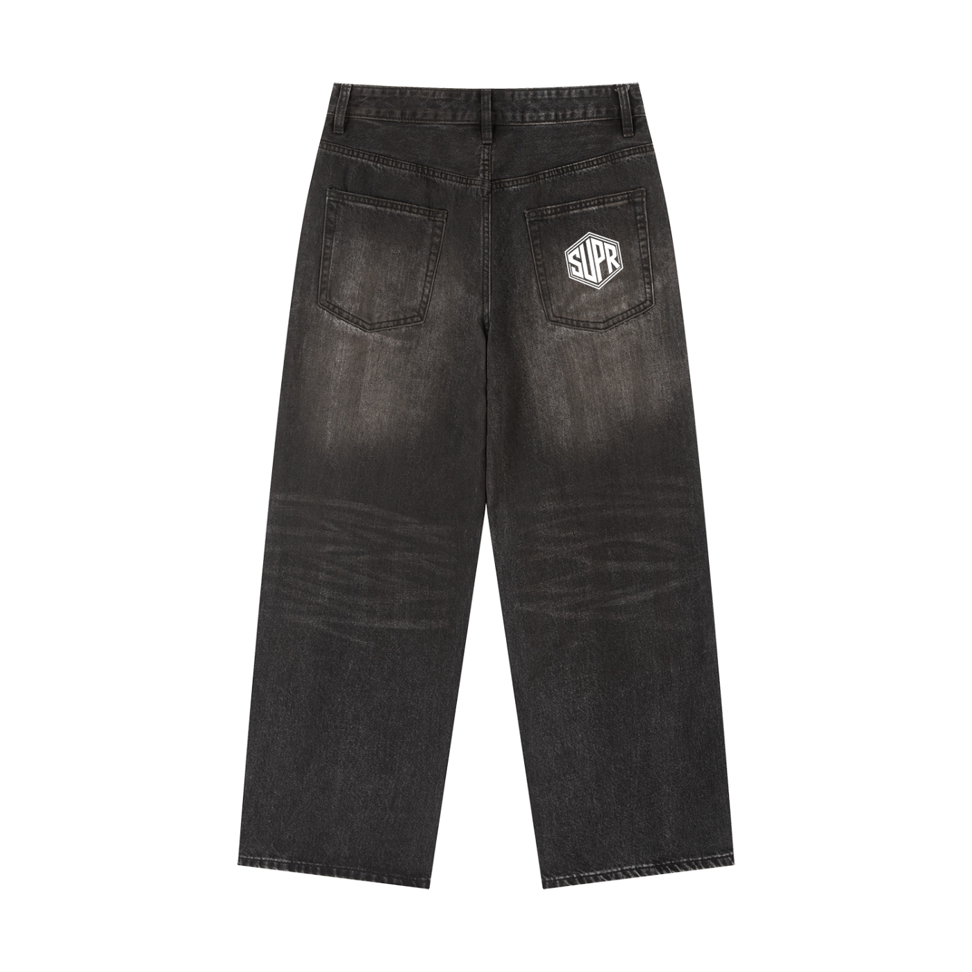 Vintage Wash Heavyweight Denim Jeans 420gsm