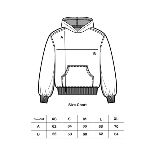 PNTHR.™ BLANK HOODIE - BLACK