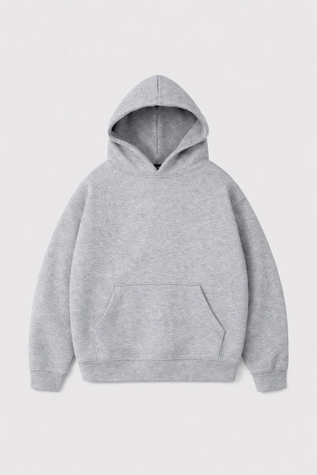 PNTHR.™ BLANK HOODIE - HEATHER GREY