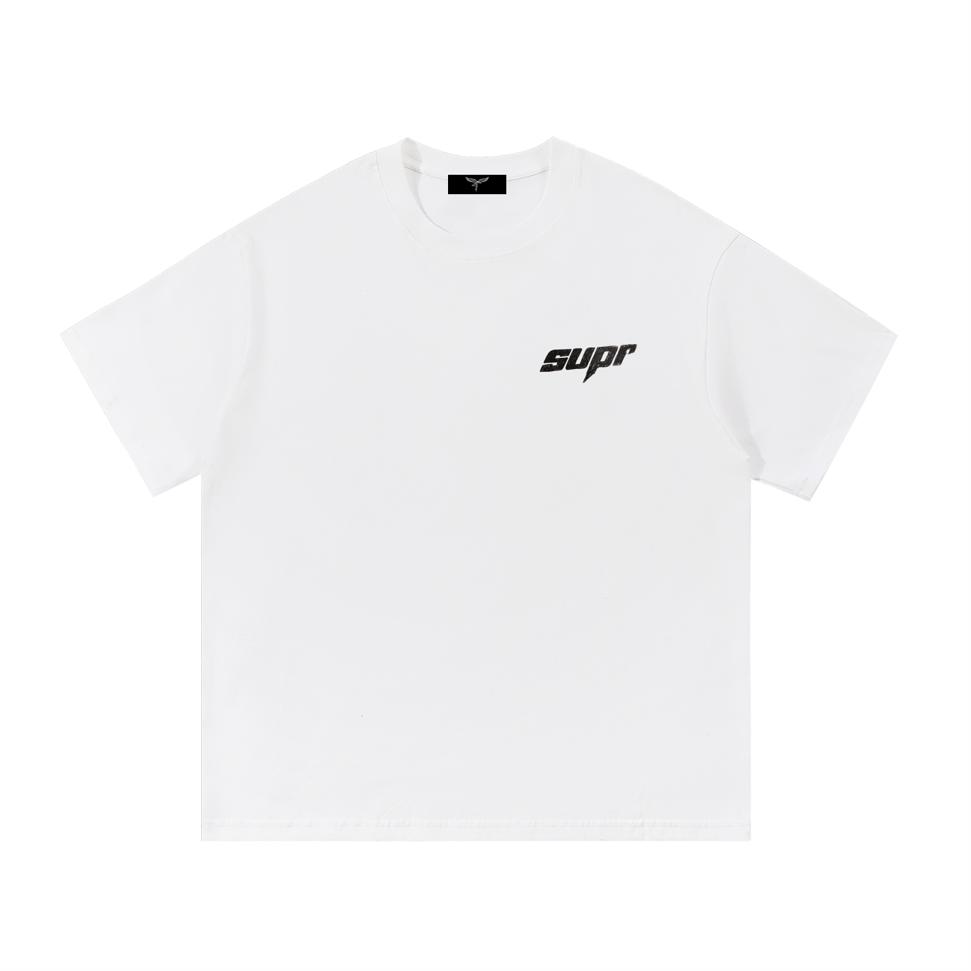 SUPR Cotton T-Shirt - Distorted OG Logo, Limited to 50 shirts max