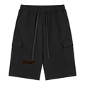 Unisex Drawstring Cargo Shorts